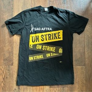 SAG / AFTRA collector’s on strike tee shirt, size M